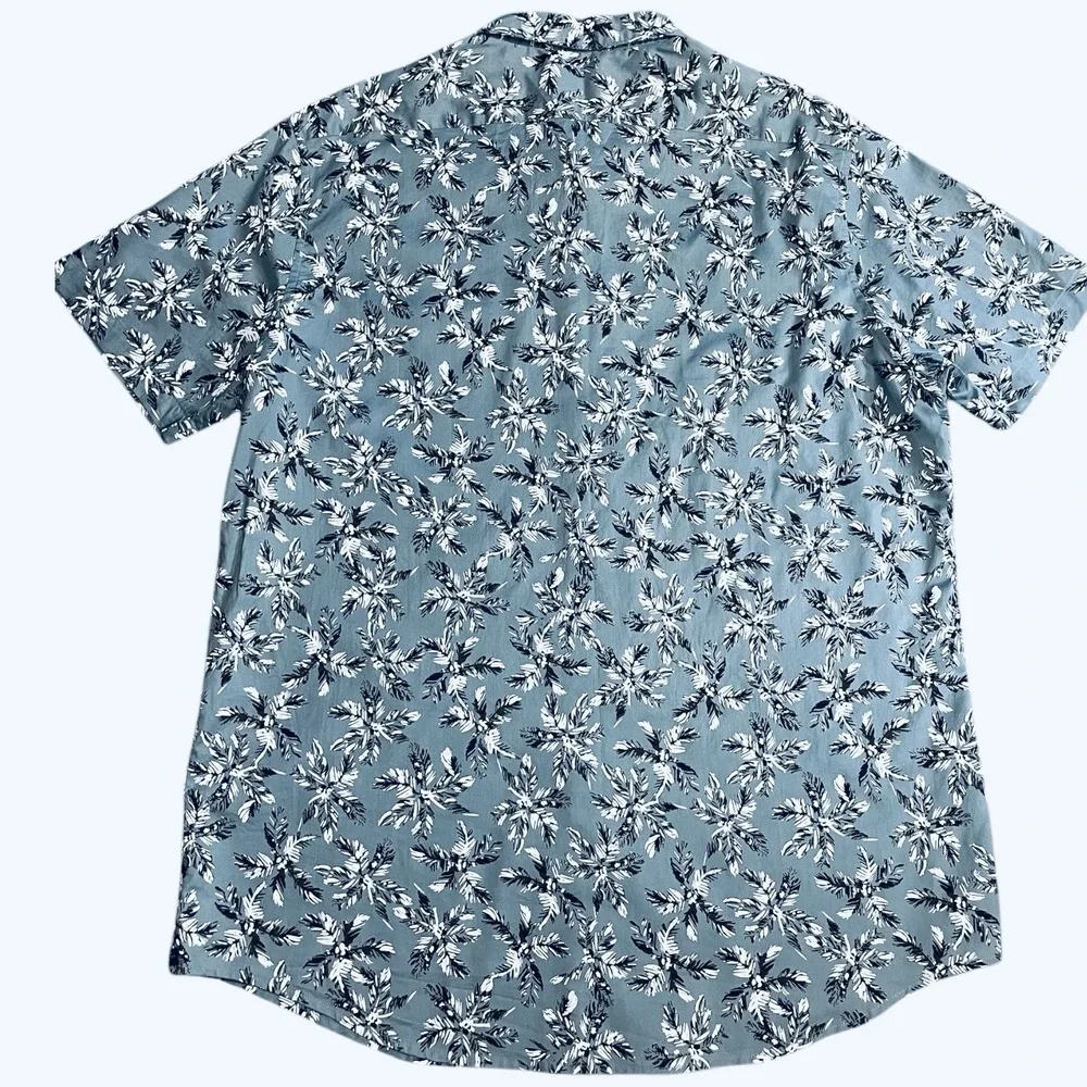 Goodman Brand Short Sleeve Palm Tree Camp Shirt Men's XXL - Picture 3 of 7